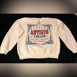 Women’s XL Novelty Sweatshirt, Hallmark, Fruit of the Loom